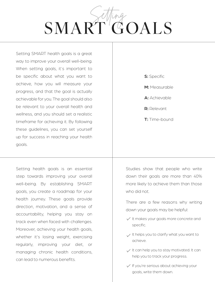 2026 Healthier Planner