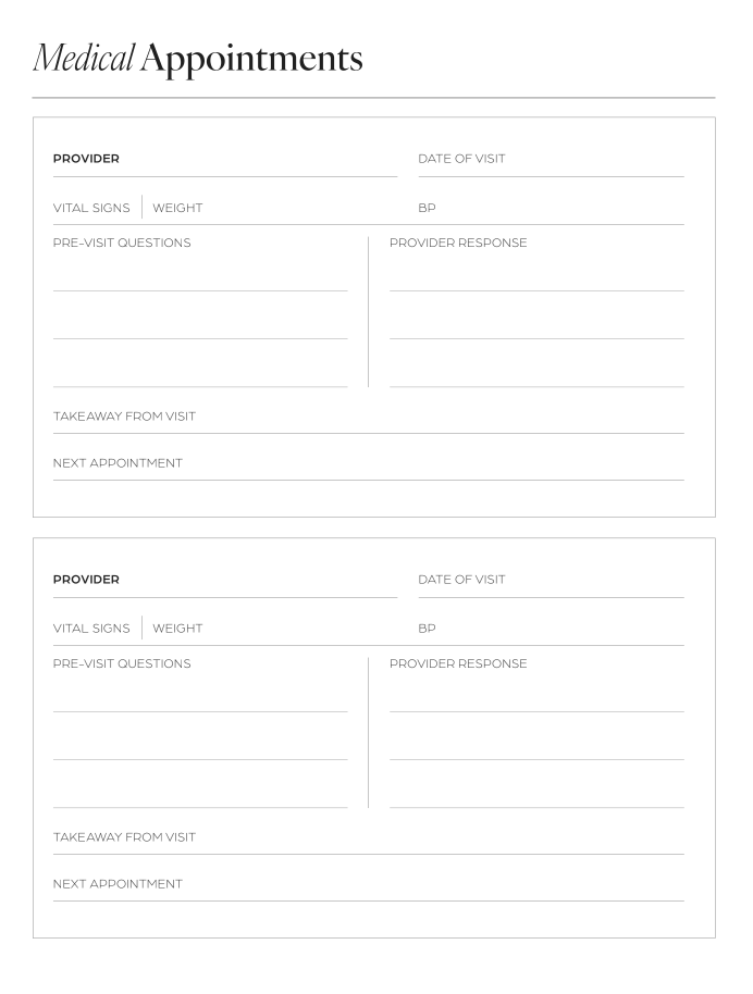 2026 Healthier Planner