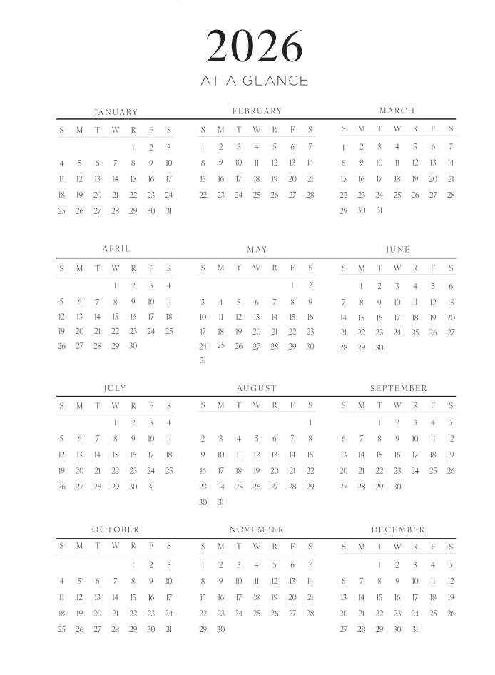 2026 Healthier Planner